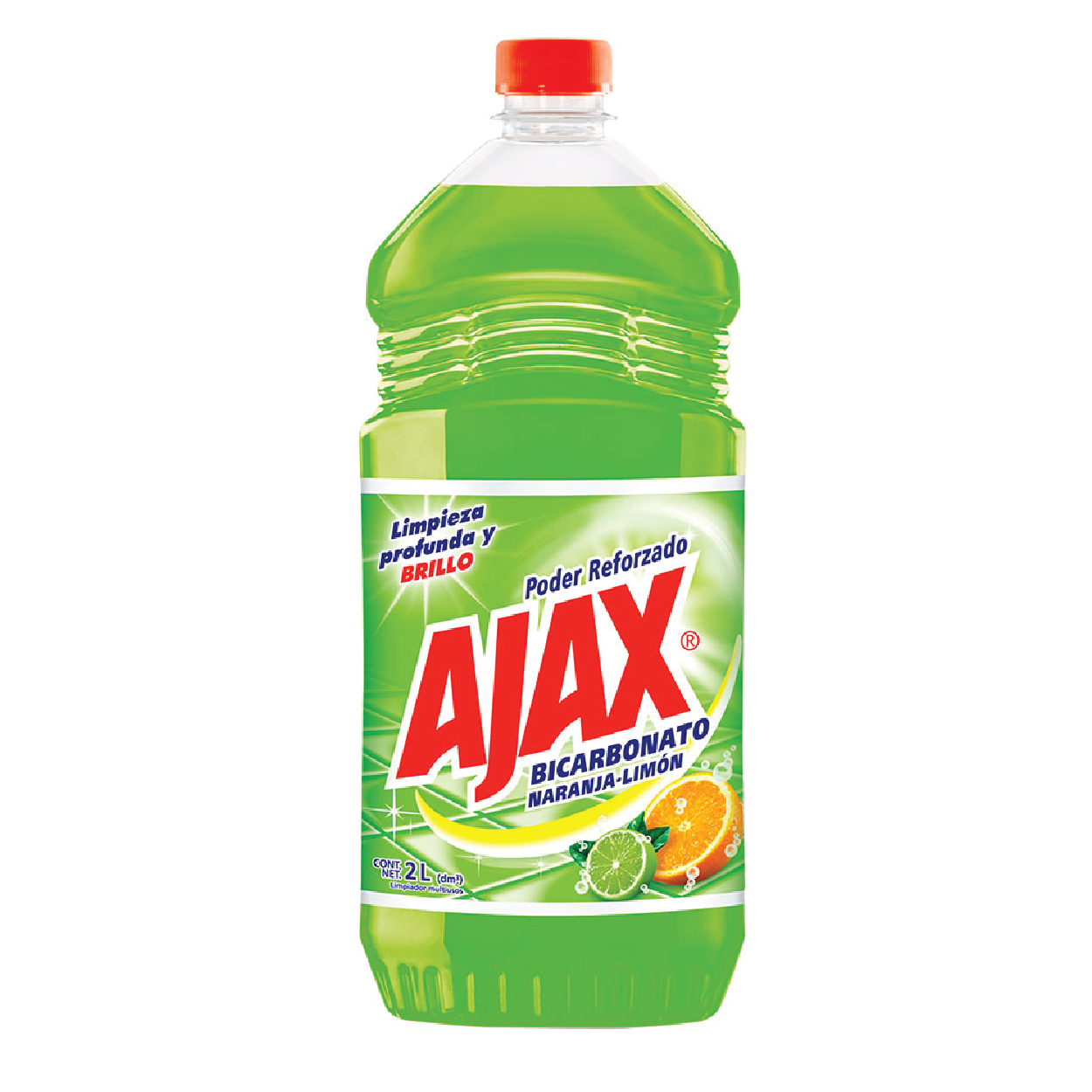 Jabón Lavaloza Ajax Bicarbonato 2000Ml