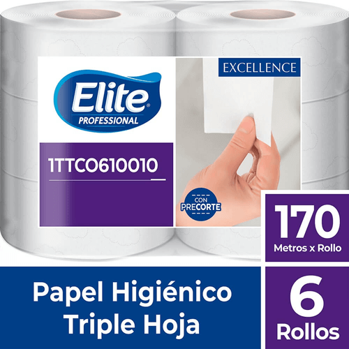 Papel Higiénico Elite TH 170Mts