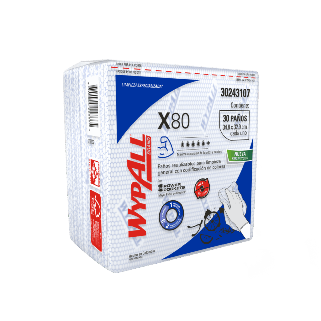 WYPALL X80 Interfold AZUL – .:: Brillo Institucional – Sitio Oficial ...