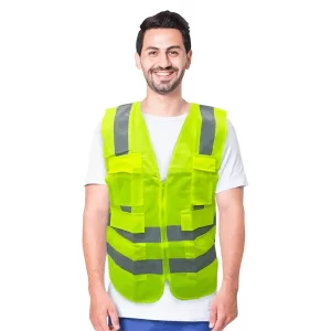 chaleco-clay-4-bolsillos-reflectivo-verde